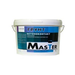 Грунт бетоноконтакт Master, ведро