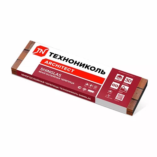 ТЕХНОНИКОЛЬ SHINGLAS многослойная черепица Джаз Орлеан, 2 кв.м уп.