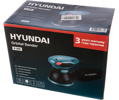 Шлифмашина эксцентриковая О 350, HYUNDAI