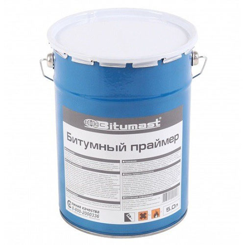 Праймер битумный Bitumast 5 л, ведро