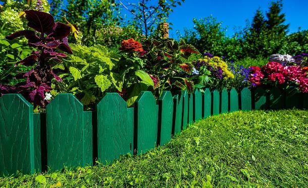 Садовое ограждение Дачник коричневое, Стандартпарк