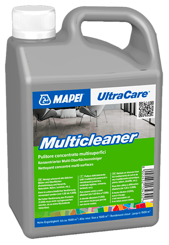 Концентрированный нейтральный очиститель ULTRACARE MULTICLEANER, Mapei, 1 л