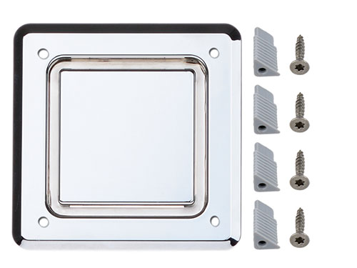 Крышка хромированная HL905.2V к HL905 с винтами