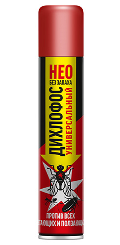 Средство для защиты от насекомых аэрозоль Дихлофос-Нео Универсальный, 345 мл
