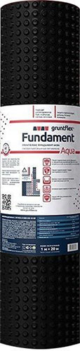 Профилированная мембрана Gruntflex Fundament Base 500, 2х20 м