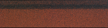 Коньки-карнизы SHINGLAS, Красный Микс, 253х1003 мм, Технониколь, 20 гонтов, 20 пог.м., 5 м2