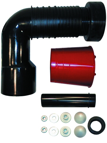 Отводящий патрубок для унитазов HL225.1/90 DN90/110 с крепежным комплектом HL226