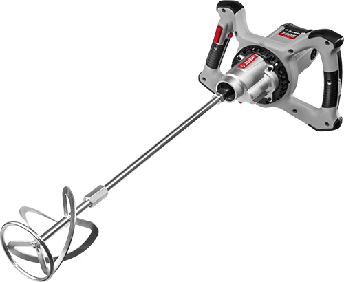 Миксер МР-1400-2 строительный, 2-скоростной, 1400 Вт, 13 Нм, 0-620 / 0-810 об/мин, М14 патрон, перемешивание вверх/вниз, ЗУБР Экперт