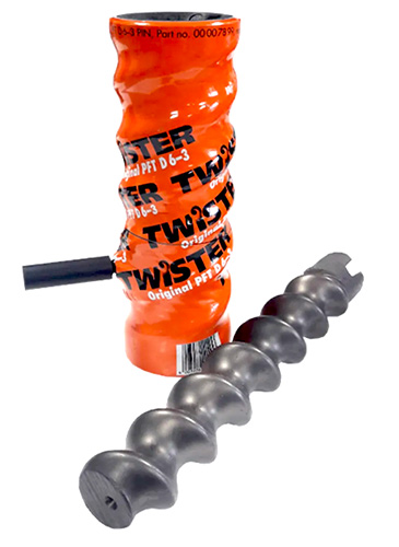Шнековая пара D6-3 Twister, PFT