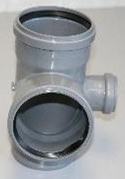 Крестовина двухплоскостная НПВХ правая 110-110-50х90°