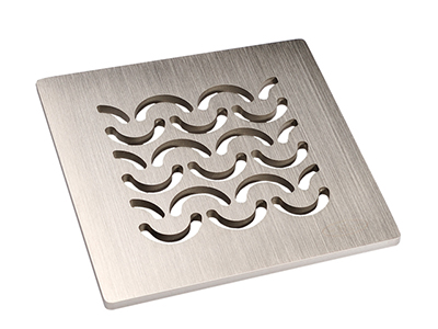 Решетка из высококачественной стали HL3121 (V4A) 115х115мм "Seine"