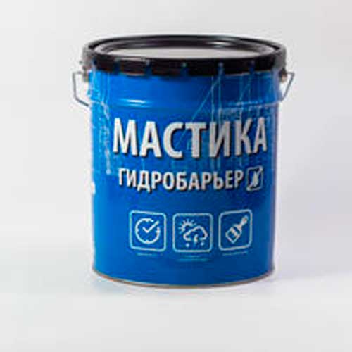 Мастика битумно-полимерная Гидробарьер №7 ведро, КРЗ