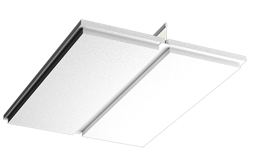 Панель акустическая Акустилайн (Akustiline) Gamma  (0,6м х 0,6м х 15мм) 0,36м2 кромка Е15, RAL 9003