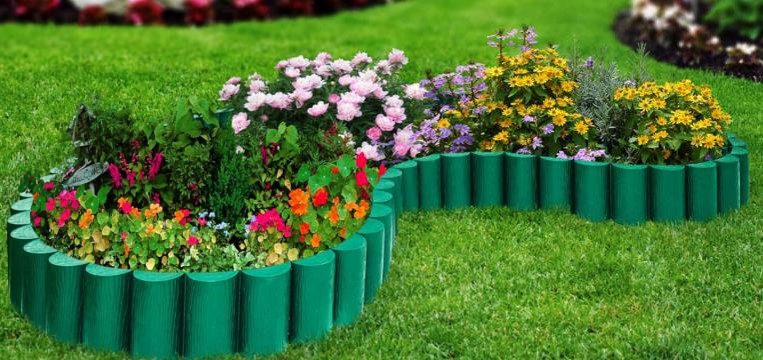 Ограждение Садовый конструктор терракот, высота 21 см, Стандартпарк