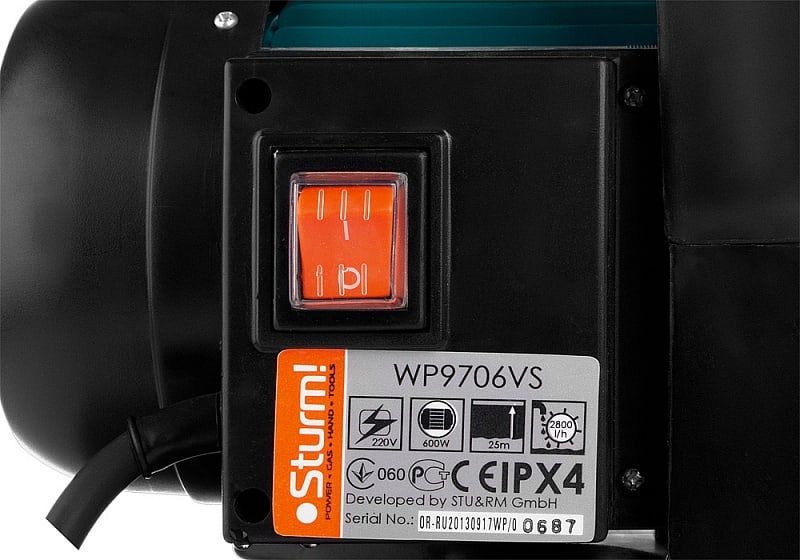 Насосная станция Sturm WP9706VS
