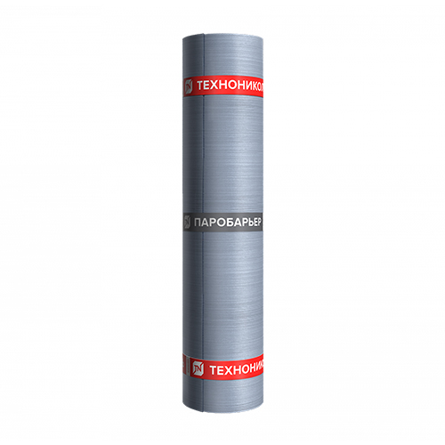 Паробарьер СА 500, рулон 50х1,08 м, Технониколь, самоклеящаяся армированная пароизоляция