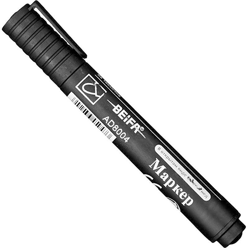 Маркер черный толстый