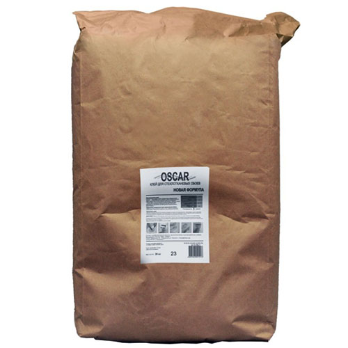 Клей "Oscar" для стеклообоев, строительная фасовка, мешок, 20 кг