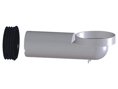 Водоприёмный элемент HL164 для парапетных воронок серии HL68