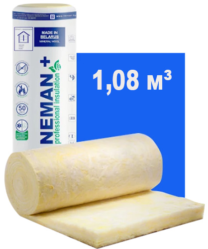 Мат из стекловолокна М-11 2х50х1200х9000, Неман+