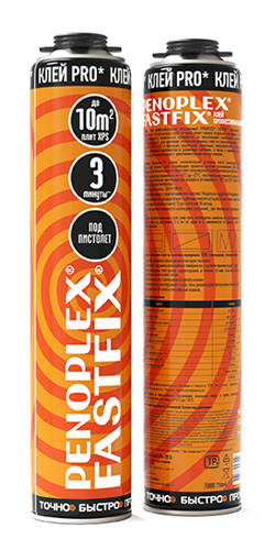 Клей-пена профессиональный ПЕНОПЛЭКС® FASTFIX®