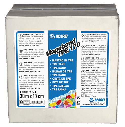 Лента для гидроизоляции конструкционных швов MAPEBAND TPE 170, Mapei, 30 м