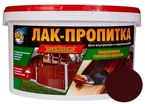 Лак-пропитка, цвет палисандр, 10 л
