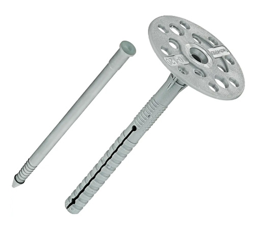 Дюбель для теплоизоляции IZO 10/180, 500 шт/уп, Tech-KREP