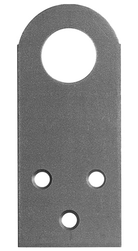 Проушина прямая для навесных замков 90х40х2 мм, ЗУБР