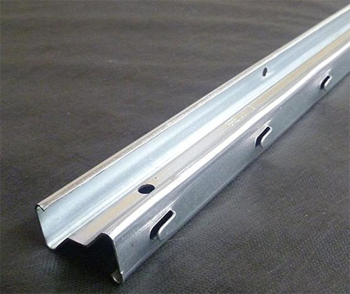 Столб металлический оцинкованный, Русеан, длина 3 м