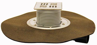 Трап для внутренних помещений HL510NH-3125 с гидроизоляционным полотном