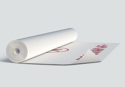 Изоспан AF+ белая, 55,12х1,27 м, (70 м2), Негорючая ветрозащитная паропроницаемая усиленная мембрана