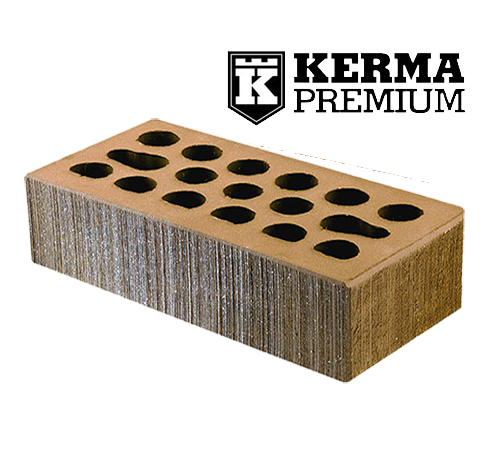 Облицовочный кирпич одинарный, М-175,120x250x65, коричневый