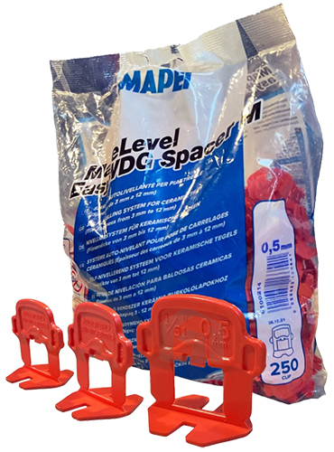 Зажим Mapei MapeLevel EasyWDG Specer M 0,5 мм, 250 шт