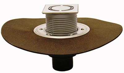 Трап для внутренних помещений HL310NH-3127 с дизайн-решеткой "Примус дизайн"