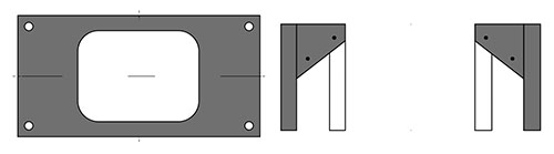 Вентблок Дивент 30х40-2Р, Разделитель, ТСК Дипломат