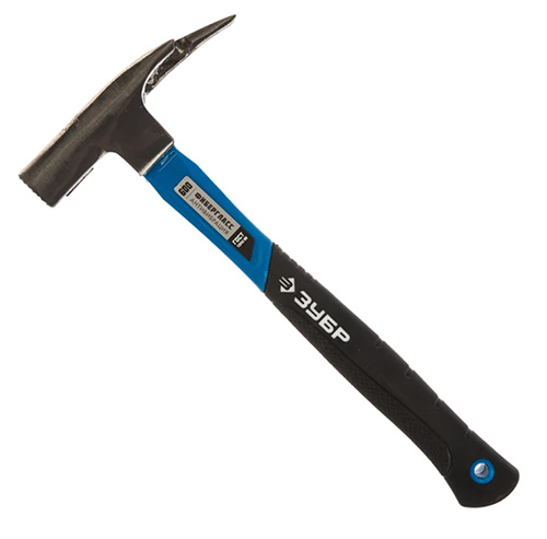 Молоток кровельщика с фиберглассовой рукояткой, 600 гр., Зубр Профессионал