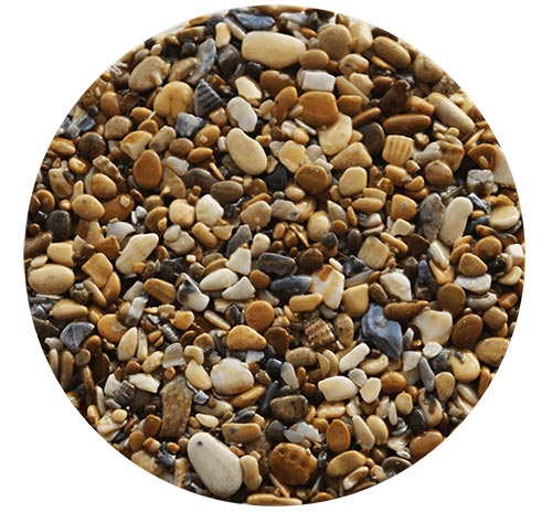 Декоративное дренирующее эксплуатируемое покрытие Terraco Addagrip Amber Золотая Дымка, 3к, комплект 21,07 кг, ведро