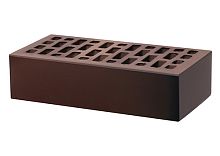 Облицовочный кирпич одинарный, М-150,120x250x65, коричневый