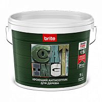 Антисептик BRITE FLEXX для дерева кроющий база А, ведро 9 л
