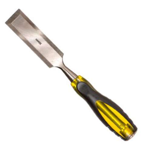 Долото-стамеска плоское с обрезиненной ручкой 35 мм, Стронг