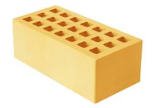 Облицовочный кирпич полуторный, М-150,120x250x88, желтый