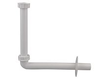 Колено из пластмассы белого цвета HL134.1K для HL134 и HL134.0