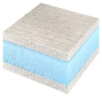 Панель Ruspanel RPG Сэндвич СМЛ 10+10+XPS 30, 2400х600х50 мм