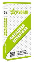 Фасадная штукатурка для машинного и ручного нанесения, Русеан, 25 кг