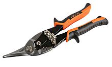 Ножницы по металлу, левый рез, 2-х рычажная система для облегчения реза Sturm