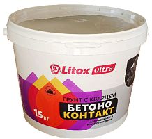 Грунтовка Бетоноконтакт LITOX ULTRA , 15 кг