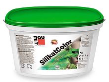 Краска высокопаропроницаемая на силикатном вяжущем Baumit SilikatColor Группа 3, 14 л
