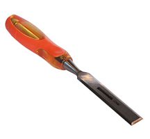 Долото-стамеска плоское с обрезиненной ручкой 22 мм ЕВРО