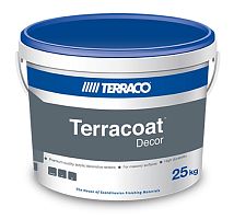 Декоративная штукатурка TERRACOAT DECOR SIL на силиконовой основе с крупной текстурой типа «шагрень» База NP, 25 кг ведро